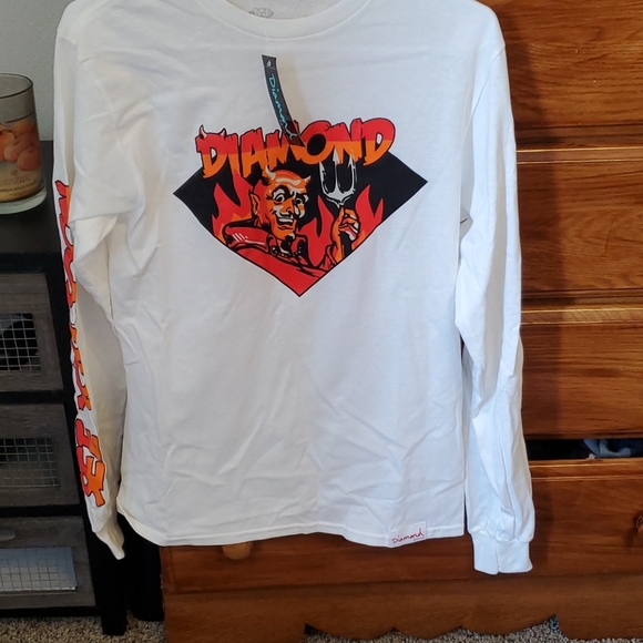 Diamond Supply Long Sleeve Shirt - Picture 2 of 6